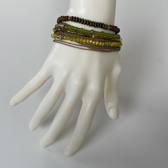 White House Black Market Jewelry - NWT WHBM Multi Layer Bracelet